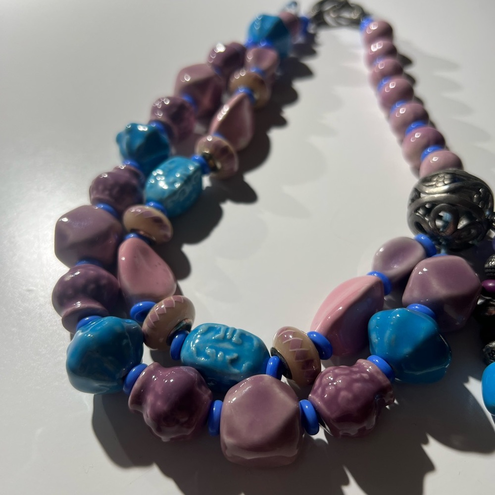 Unique boho necklace
